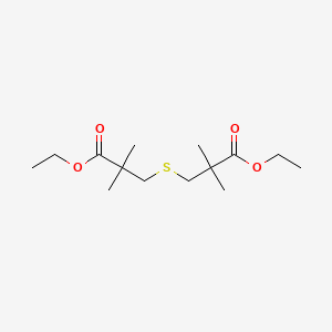 Diethyl 3,3'-sulfanediylbis(2,2-dimethylpropanoate)