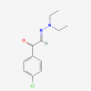 4-Chlorophenylglyoxal N,N-diethylhydrazone