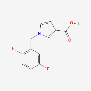 B1470109 1-(2,5-difluorobenzyl)-1H-pyrrole-3-carboxylic acid CAS No. 1510235-03-6