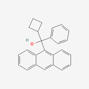 Anthracen-9-yl-cyclobutyl-phenylmethanol