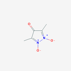 3,5-Dimethyl-1,2-dioxo-4H-1lambda~5~,2lambda~5~-pyrazol-4-one