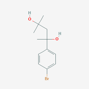 2-(4-Bromophenyl)-4-methylpentane-2,4-diol