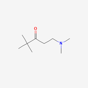 3-Pentanone, 1-(dimethylamino)-4,4-dimethyl-