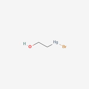 molecular formula C2H5BrHgO B14701327 Bromo(2-hydroxyethyl)mercury CAS No. 23471-13-8