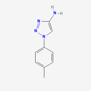 molecular formula C9H10N4 B1470139 1-(4-methylphenyl)-1H-1,2,3-triazol-4-amine CAS No. 1497023-17-2