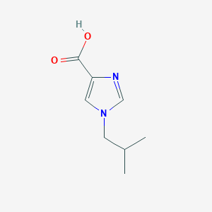 1-(2-methylpropyl)-1H-imidazole-4-carboxylic acid