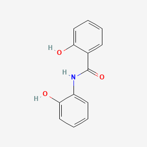 molecular formula C13H11NO3 B14702584 Benzamide, 2-hydroxy-N-(2-hydroxyphenyl)- CAS No. 20978-57-8