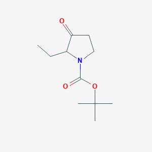 tert-Butyl 2-ethyl-3-oxopyrrolidine-1-carboxylate