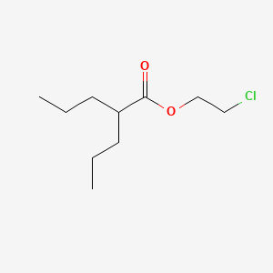 Valeric acid, 2-propyl-, 2-chloroethyl ester