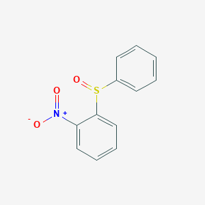 Benzene, 1-nitro-2-(phenylsulfinyl)-