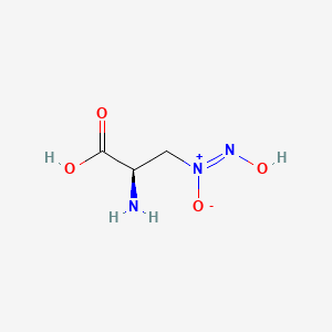 (Z)-[(2R)-2-amino-2-carboxyethyl]-hydroxyimino-oxidoazanium