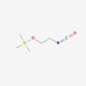 Silane, (2-isocyanatoethoxy)trimethyl-