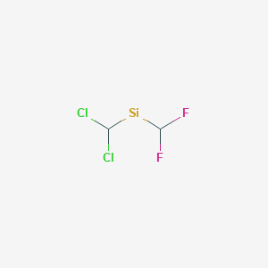 molecular formula C2H2Cl2F2Si B14703199 CID 78062422 