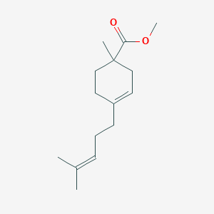 1-Carbomethoxy-1-methyl-4-(4-methyl-3-pentenyl)-3-cyclohexene