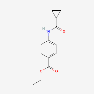 Ethyl 4-(cyclopropanecarbonylamino)benzoate