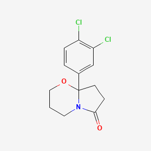 8a-(3,4-Dichlorophenyl)tetrahydro-2h-pyrrolo[2,1-b][1,3]oxazin-6(7h)-one