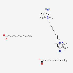 Dequalinium undecenate