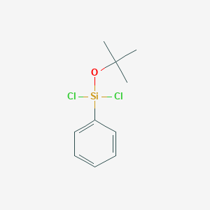 molecular formula C10H14Cl2OSi B14703332 tert-Butoxy(dichloro)phenylsilane CAS No. 17921-74-3