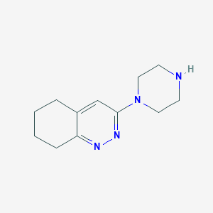 3-(Piperazin-1-yl)-5,6,7,8-tetrahydrocinnoline