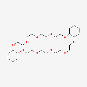 molecular formula C28H52O10 B14703350 Dicyclohexano-30-crown-10 CAS No. 17455-26-4