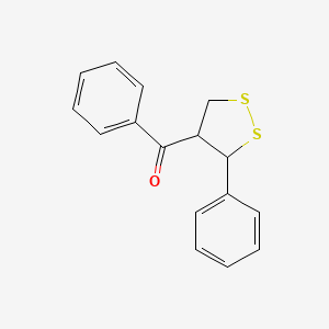 Phenyl-(3-phenyldithiolan-4-yl)methanone