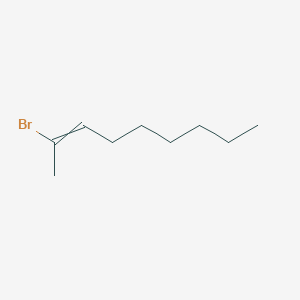 molecular formula C9H17Br B14703364 2-Bromonon-2-ene CAS No. 24404-60-2