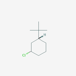 molecular formula C10H19Cl B14703375 (1R,3S)-1-tert-Butyl-3-chlorocyclohexane CAS No. 20259-34-1