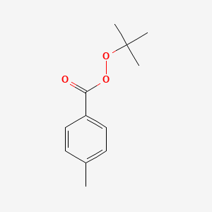 molecular formula C12H16O3 B14703381 tert-Butyl 4-methylbenzene-1-carboperoxoate CAS No. 22313-60-6