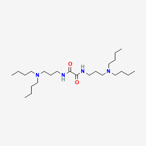 molecular formula C24H50N4O2 B14703387 N~1~,N~2~-Bis[3-(dibutylamino)propyl]ethanediamide CAS No. 25148-91-8