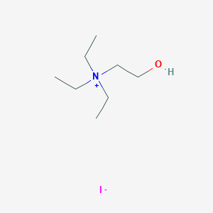 molecular formula C8H20INO B147035 (2-Hydroxyethyl)triethylammonium iodide CAS No. 5957-17-5