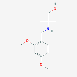 2-[(2,4-Dimethoxybenzyl)amino]-2-methylpropan-1-ol