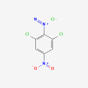 2,6-Dichloro-4-nitrobenzene-1-diazonium chloride