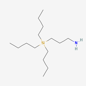 molecular formula C15H35NSi B14703559 3-(Tributylsilyl)propan-1-amine CAS No. 17907-98-1