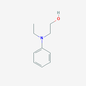 B147036 2-(N-Ethylanilino)ethanol CAS No. 92-50-2