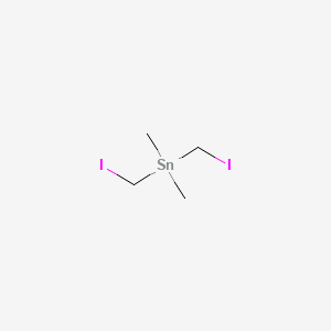 Bis(iodomethyl)(dimethyl)stannane