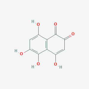 2,5,6,8-Tetrahydroxy-1,4-naphthoquinone