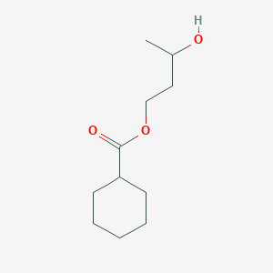 Cyclohexanecarboxylic acid, 3-hydroxybutyl ester