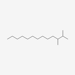 molecular formula C15H32 B14703786 2,3-Dimethyltridecane CAS No. 18435-20-6