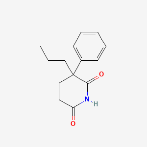 3-Phenyl-3-propylpiperidine-2,6-dione