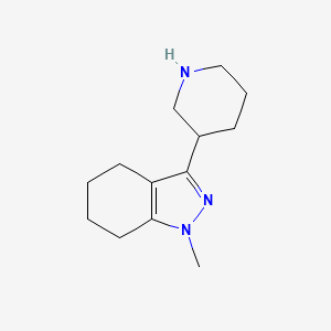 1-methyl-3-(piperidin-3-yl)-4,5,6,7-tetrahydro-1H-indazole