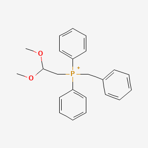 Benzyl-(2,2-dimethoxyethyl)-diphenylphosphanium