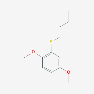 2-(Butylsulfanyl)-1,4-dimethoxybenzene