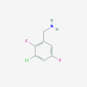 3-Chloro-2,5-difluorobenzyl amine