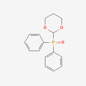 (1,3-Dioxan-2-yl)(oxo)diphenyl-lambda~5~-phosphane