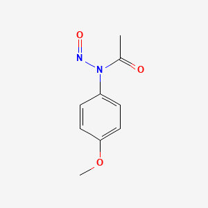 n-(4-Methoxyphenyl)-n-nitrosoacetamide