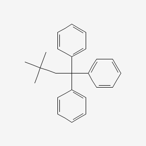 Benzene, 1,1',1''-(3,3-dimethylbutylidyne)tris-