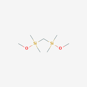 molecular formula C7H20O2Si2 B14704139 3,3,5,5-Tetramethyl-2,6-dioxa-3,5-disilaheptane CAS No. 18297-76-2