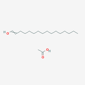 Acetic acid;hexadec-1-en-1-ol