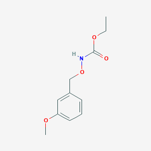 Ethyl [(3-methoxyphenyl)methoxy]carbamate