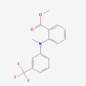 Benzoic acid, 2-[methyl[3-(trifluoromethyl)phenyl]amino]-, methyl ester